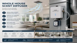whole house scent diffuser improving indoor air experience throughout the home