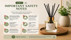 how to use reed diffuser safely with important home fragrance safety tips