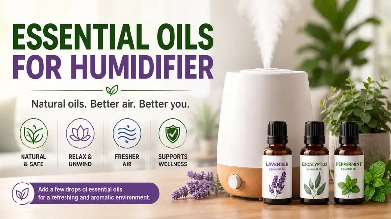 essential oils for humidifier creating a refreshing and aromatic indoor environment