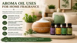 aroma oil uses for naturally freshening indoor spaces with pleasant scents