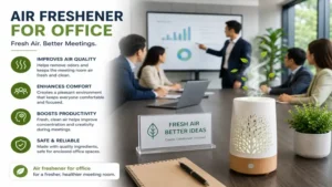 air freshener for office improving air quality and freshness in a modern meeting room