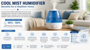 is a diffuser a humidifier guide highlighting the benefits of a cool mist humidifier for home comfort