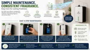 best hvac scent diffuser for home with simple maintenance and scent bottle replacement steps