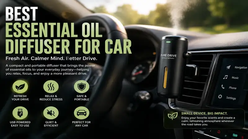 best essential oil diffuser for car providing a fresh and pleasant driving environment