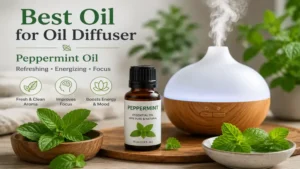Best oil for oil diffuser with peppermint essential oil for a fresh and invigorating aroma