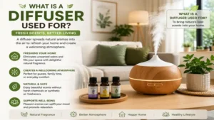 what is a diffuser used for by filling a living room with a fresh and pleasant natural fragrance