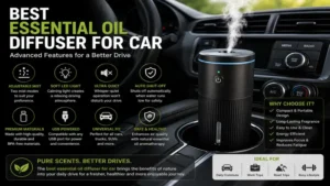 best essential oil diffuser for car with adjustable mist and convenient features
